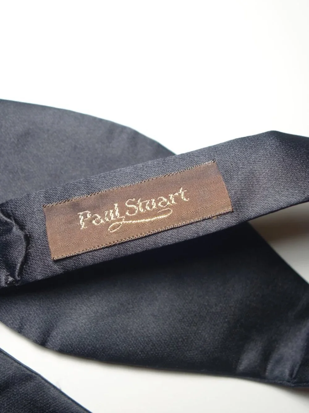 Vintage Paul Stuart Adjustable Silk Bowtie